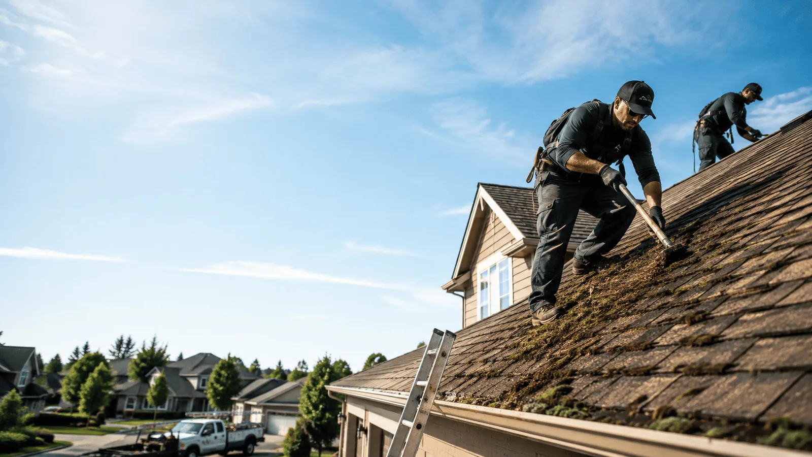 Roof Moss Removal in Rockton, IL near me